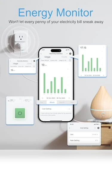 Mini Smart Plug — Smart Home Hubs & Controllers, EIGHTREE