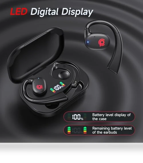Open Ear Bluetooth Headphones — In-Ear Headphones, CYBERDOT
