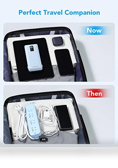 Portable Charger with Built-in Cables & Wall Plug — Chargers, Charmast