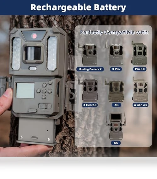 Rechargeable Hunting Camera Battery — Batteries, Lesaps