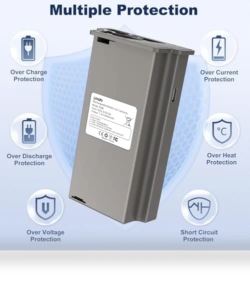 Rechargeable Hunting Camera Battery — Batteries, Lesaps