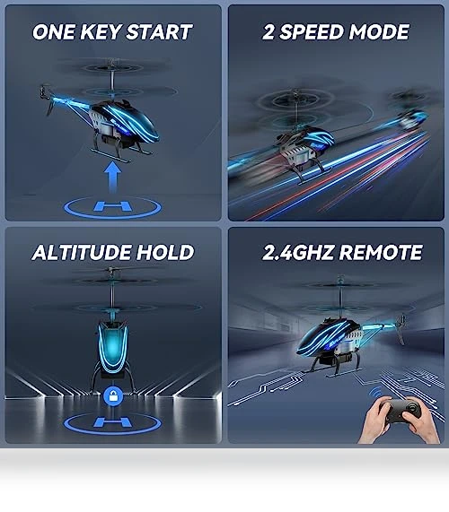 Remote Control Helicopter for Kids — Helicopter, BUSSGO