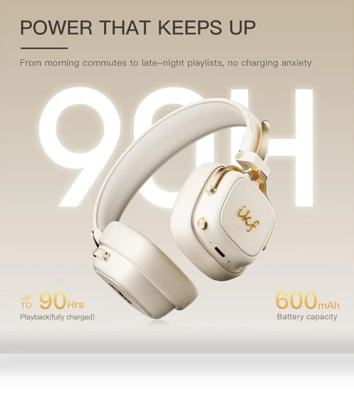 Retro Classic Wireless Bluetooth On-Ear Headphones — In-Ear Headphones, iKF