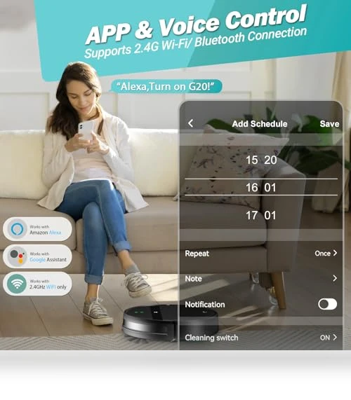 Robot Vacuum and Mop Combo for Pet Hair — Smart Cleaning Robots, Kilgone