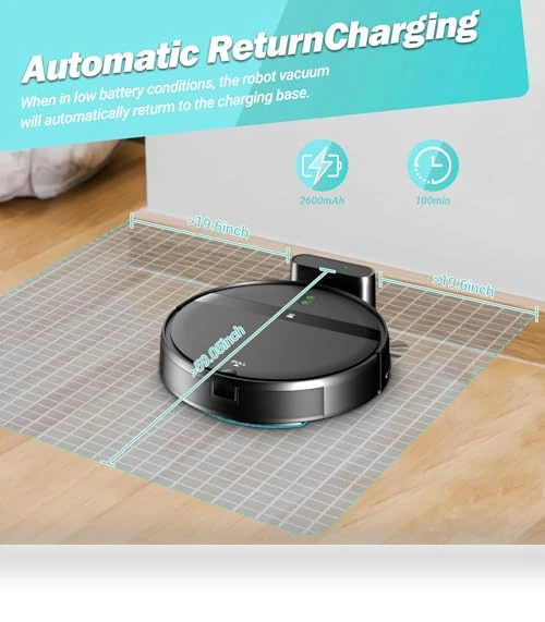 Robot Vacuum and Mop Combo for Pet Hair — Smart Cleaning Robots, Kilgone