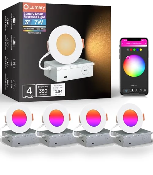 Smart LED Recessed Light — LED, Lumary