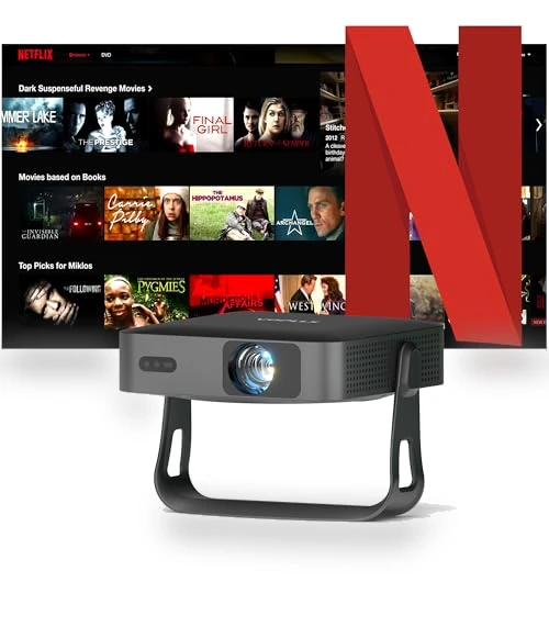Smart Mini Projector with WiFi and Bluetooth — Home Theater Projectors, VOPLLS