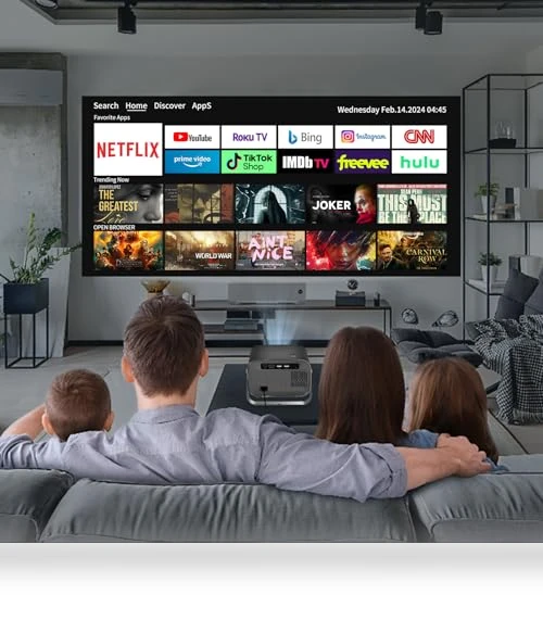 Smart Mini Projector — Home Theater Projectors