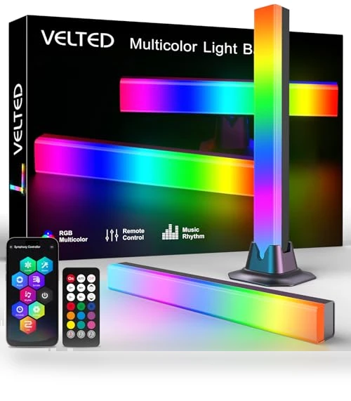 Smart Music Sync RGB IC LED Light Bar — Light Bars, velted