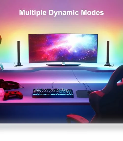 Smart Music Sync RGB IC LED Light Bar — Light Bars, velted