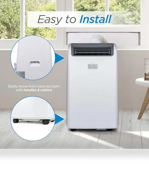 Smart Portable Air Conditioner — Portable, BLACK+DECKER