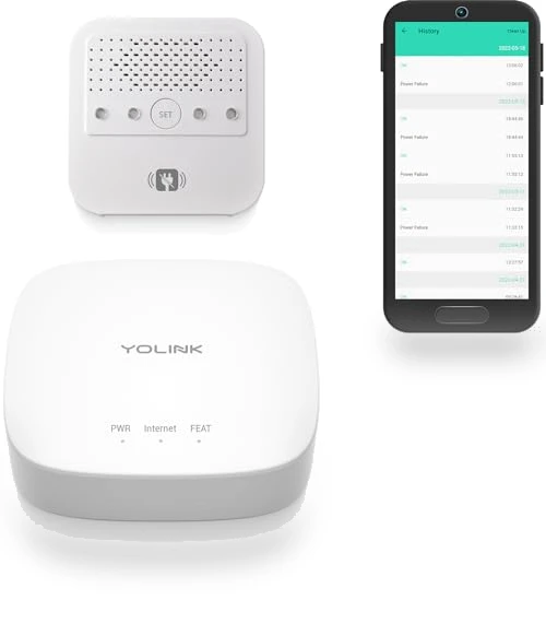 Smart Power Fail Alarm & Hub Kit — Smart Home Security, YoLink