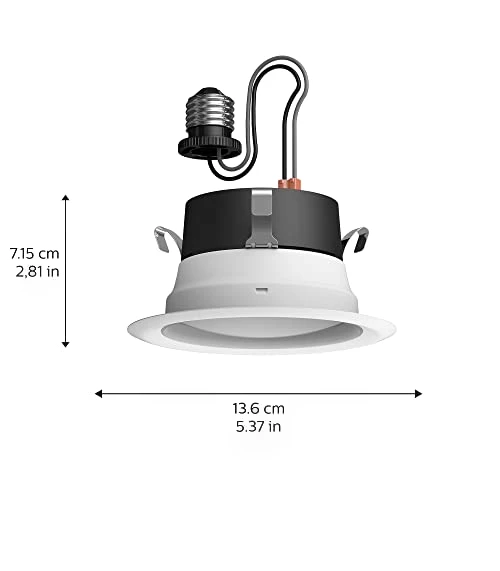 Smart Recessed LED Downlight - White Ambiance — Spotlights, Philips Hue