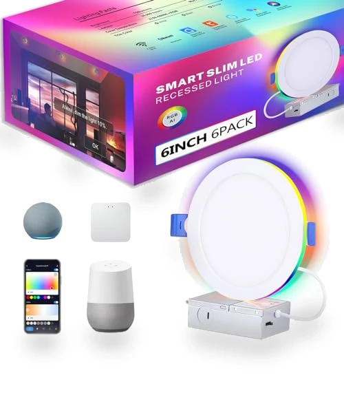 Smart Recessed Lighting — Smart Home Hubs & Controllers, CycevSun