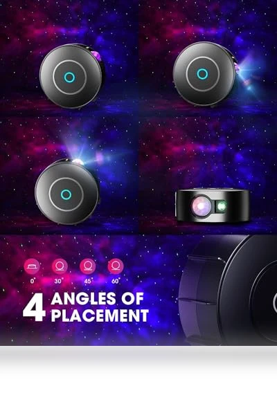 Starry Sky Projector — Night Lights, Voion