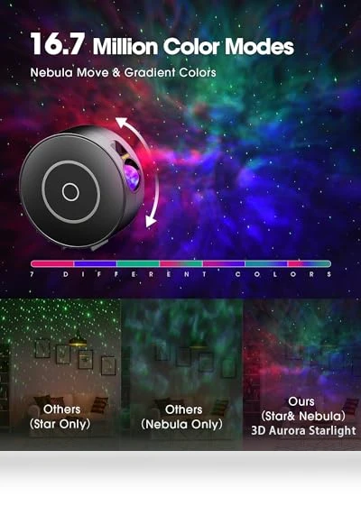 Starry Sky Projector — Night Lights, Voion