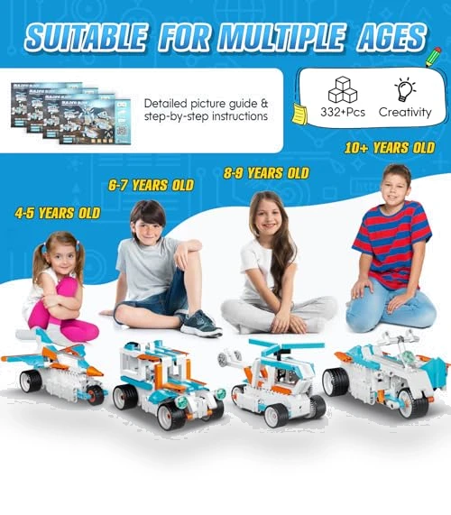 STEM Robot Building Kit for Kids — Construction Kits, Anysun