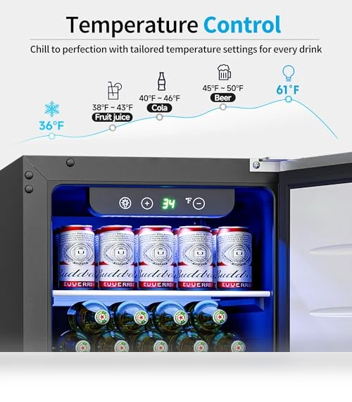 Undercounter Beverage Refrigerator — Drink Coolers, Feelfunn