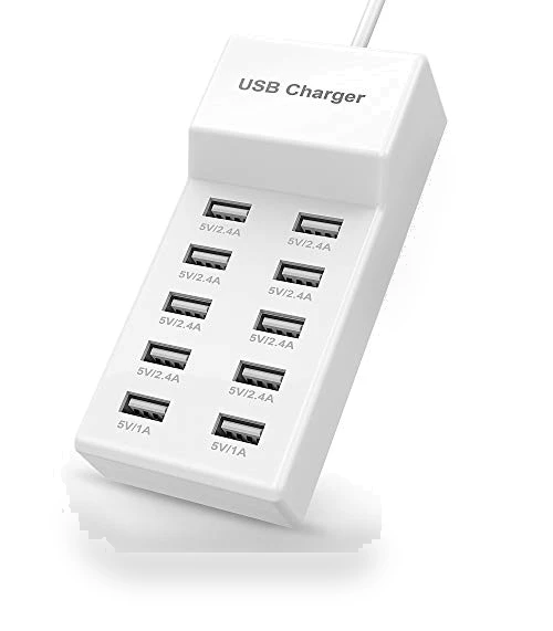 10-Port USB Charger Station — Chargers, Shenzhen Puleisile Electronic Co. Ltd.
