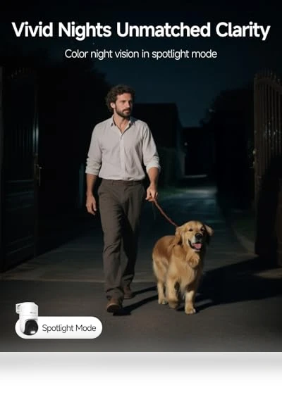2.5K Security Camera Outdoor — Security Cameras, VIMTAG