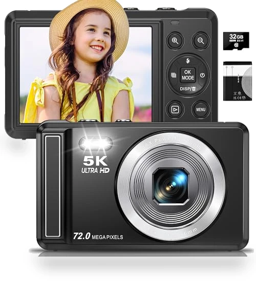 5K Digital Camera — Compact Digital Cameras, Ruwaqart