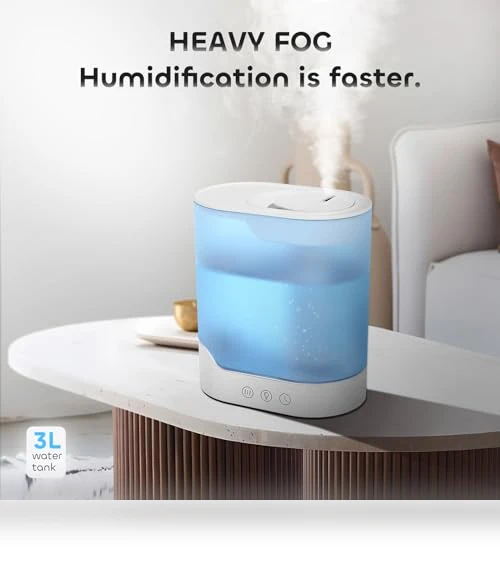 Air Humidifier & Essential Oil Diffuser — Air Moisturizers, YOGIN