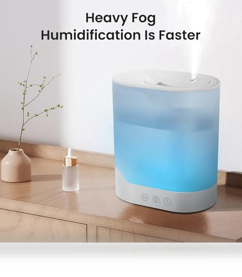 Air Humidifier & Essential Oil Diffuser — Air Moisturizers, YOGIN