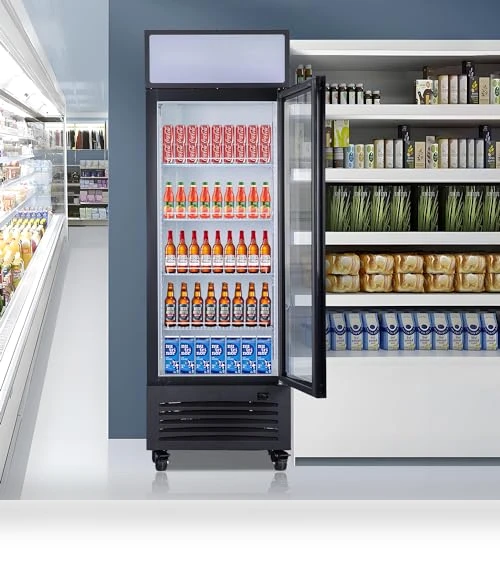 Beverage Refrigerator Display Fridge — Mini Fridges, NAFCOOL