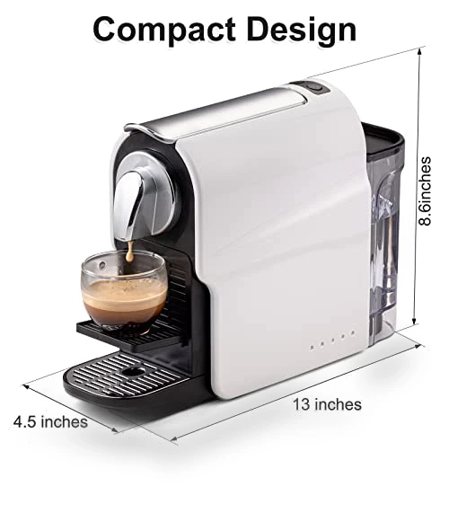 Compact Capsule Coffee Maker — Coffee & Espresso Combos, beanglass