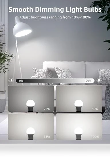 Dimmable LED Light Bulbs — LED, Lepro