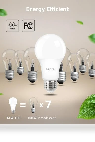 Dimmable LED Light Bulbs — LED, Lepro
