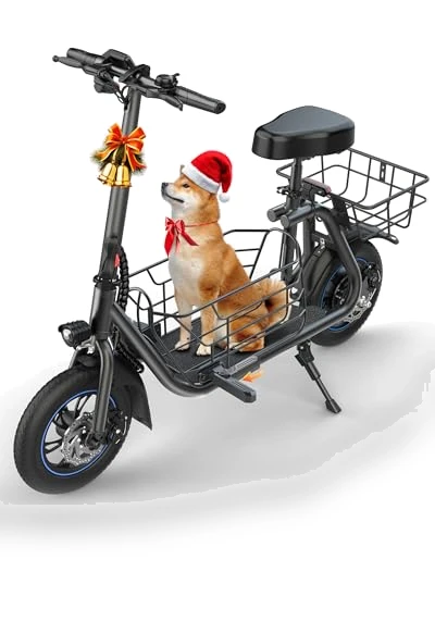 Electric Scooter with Seat — Electric Self-Balancing Scooters, Gyroshoes