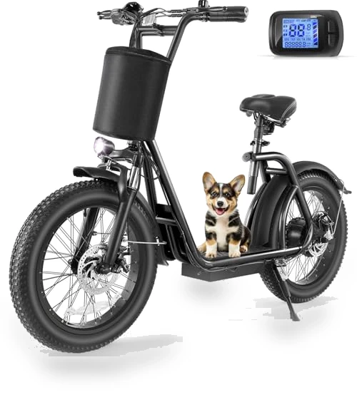 Foldable Electric Scooter with Seat — Push Scooters, Caroma
