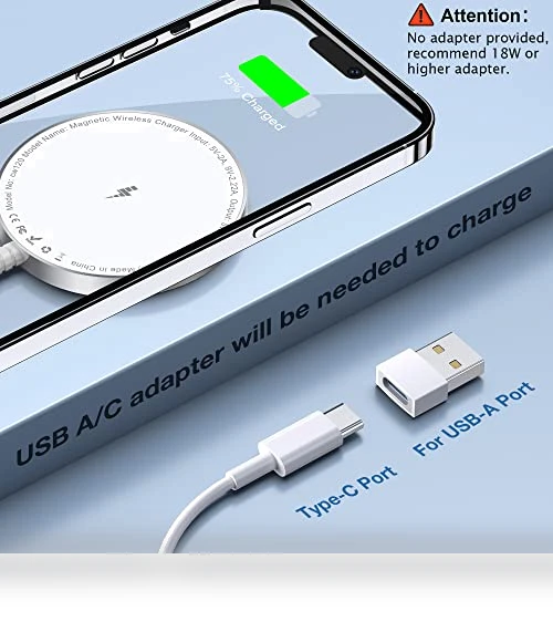 Magnetic Wireless Charging Pad — Chargers, Shenzhen USV Technology Co.,Ltd