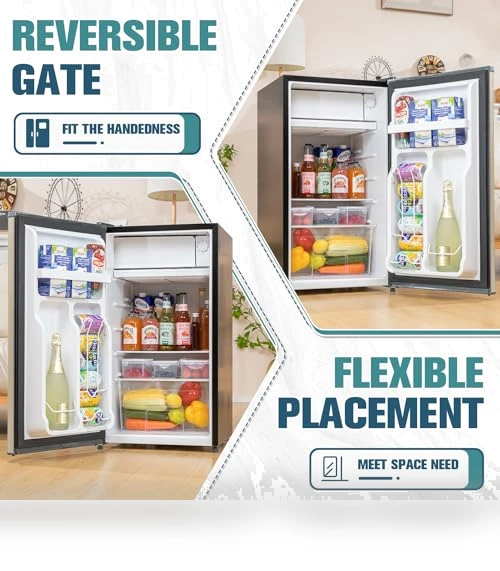 Mini Fridge with Freezer — Mini Fridges, Manastin