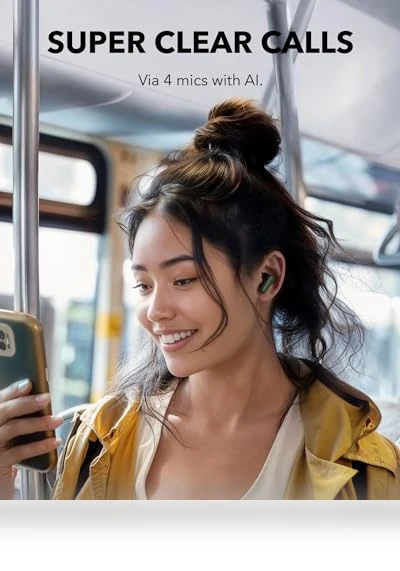 Noise Cancelling Earbuds — In-Ear Headphones, Anker