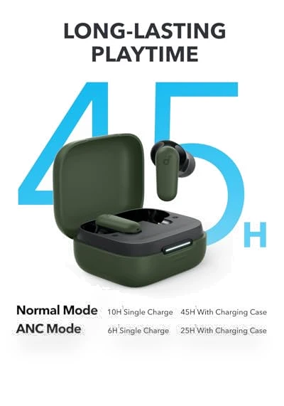 Noise Cancelling Earbuds — In-Ear Headphones, Anker