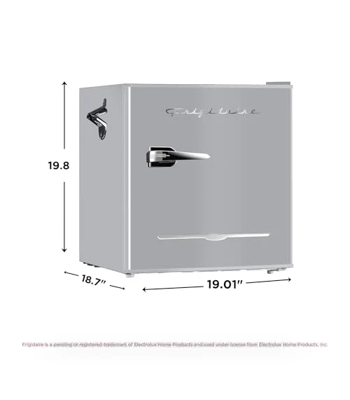 Retro Compact Fridge with Chiller — Mini Fridges, Frigidaire