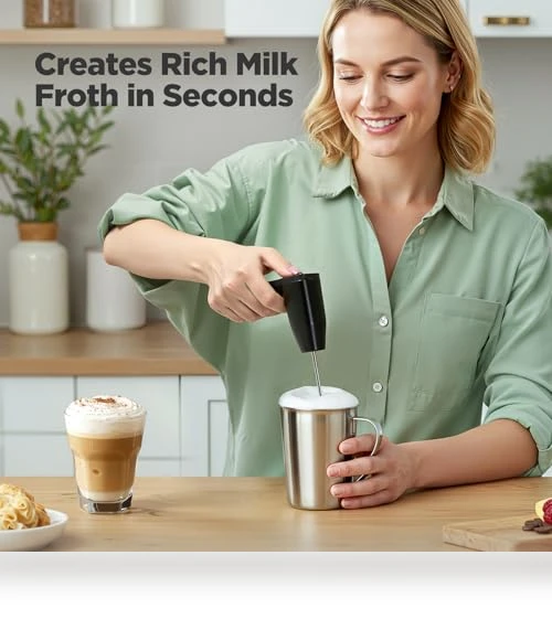 Single Serve Coffee Maker with Detachable Milk Frother — Coffee Makers, Tastyle