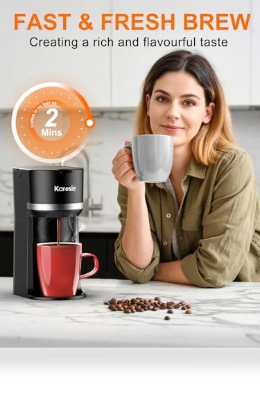 Single Serve Coffee Maker — Brewing Excellence, Karosie