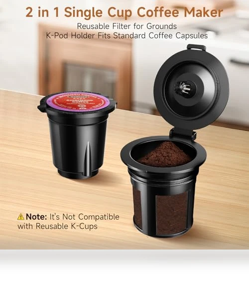 Single Serve Coffee Maker — Brewing Excellence, Horavie