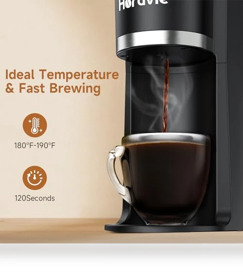Single Serve Coffee Maker — Brewing Excellence, Horavie