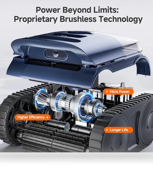 Smart Navigation Robotic Pool Cleaner — Automated Pool Maintenance, ABNEMEN