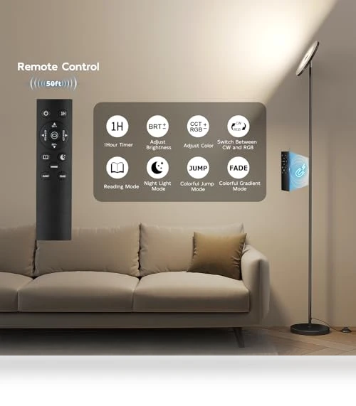 Smart RGB Floor Lamp — Standing Lights, SUNMORY