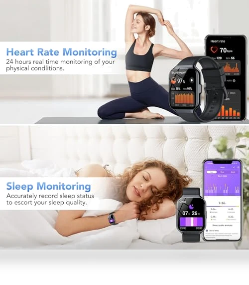 Smart Watch with Fitness Tracker — Smartwatches, QCOQ