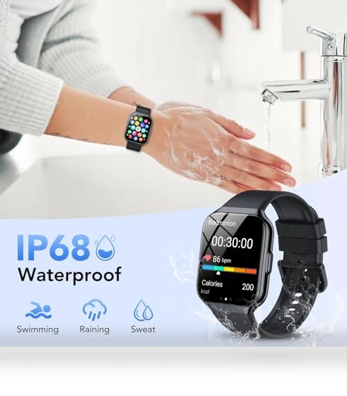 Smart Watch with Fitness Tracker — Smartwatches, QCOQ