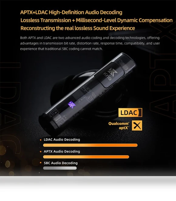 True Wireless Bluetooth Earbuds — In-Ear Headphones, KZ