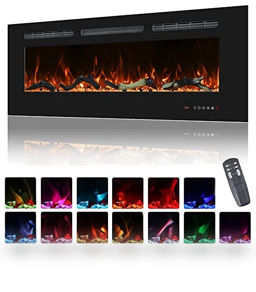 Wall Mounted Electric Fireplace — Electric Heating Solutions, Oxhark Flame
