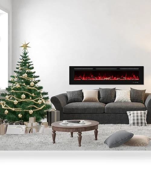 Wall Mounted Electric Fireplace — Electric Heating Solutions, Oxhark Flame