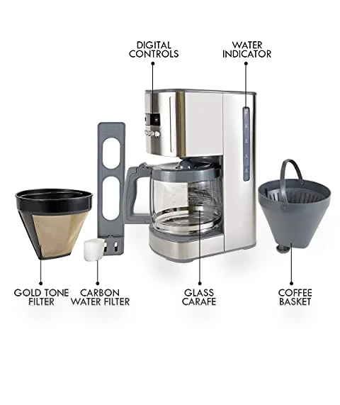 12-Cup Programmable Aroma Control Coffee Maker — Coffee Makers, Kenmore